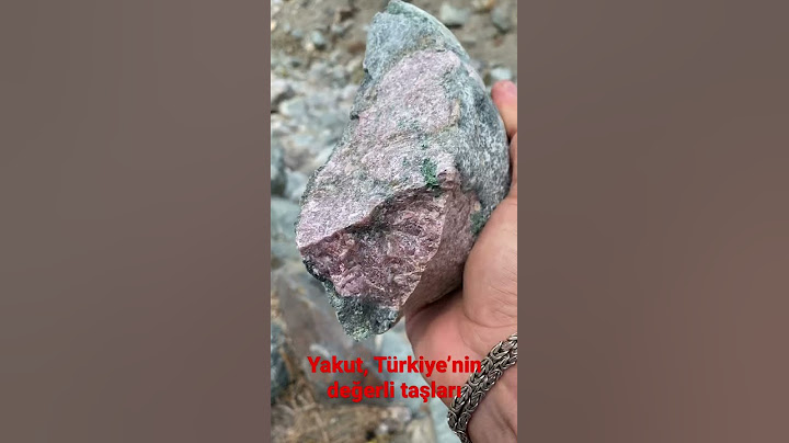 Milyon dolarlık Yakut rezervleri, Türkiye’nin değerli taşları