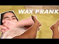 "WAX PRANK" ON CHINO  ***HE CRIED ***