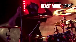 BabyMetal drummer being a beast for 3:28