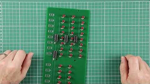 THN #018 - Kit Assembly #10 - Inserting the ICs (watch me make some mistakes) and some testing.