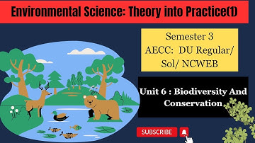 EVS Unit 6|| AECC- Environmental science theory into practice(1)|| Du Sol/ Regular/ NCWEB
