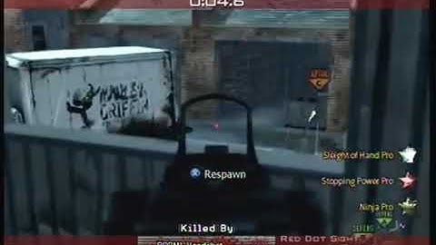 MW2 ONE MAN ARMY PRO GLITCH!!!