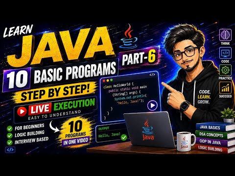 Part -6 | Java Basics Interview Coding Programs| Java | Coding | Interview 