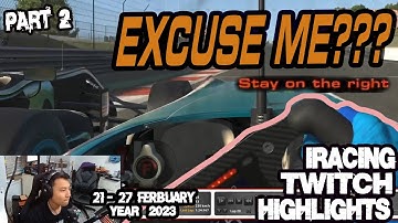 iRacing Twitch Highlights 23S1W11P2  21 - 27 February 2023 Part 2 Funny moves saves wins fails