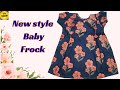How To Make Baby Frock With Leftover Fabric | 3 years baby frock