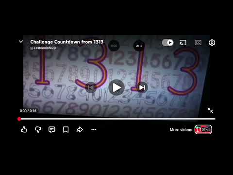 Challenge Countdown from 1334