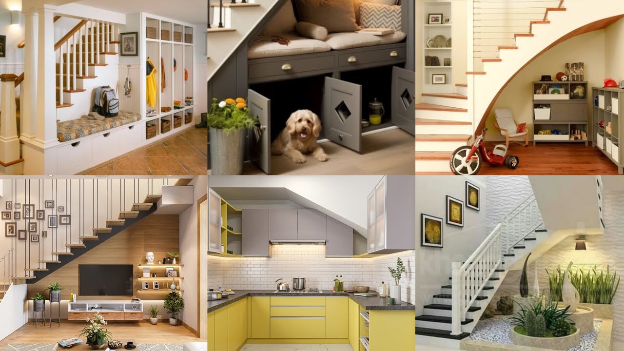 Best UnderStairs Space Hacks & Tips Creative UnderStairs decorating