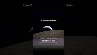 Artemis II Earthset — Stunning Blue View from Orion #ArtemisII #MoonMission #Shorts