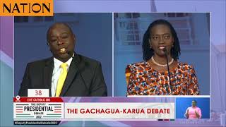 Gachagua hits out at Karua for being a 'State project' in Azimio