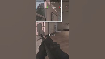 Luck or skill? #clips #cod #gaming #mw2 #quickscope #trickshot