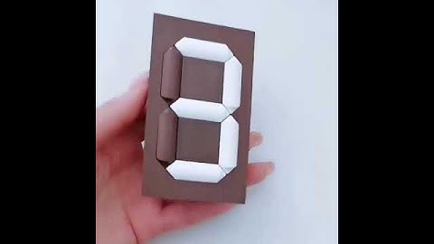 Manual digital Number 75mm