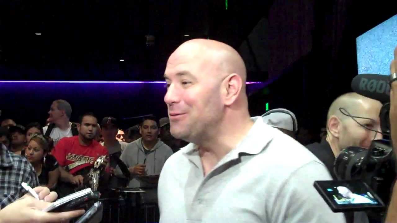 UFC World Tour 2013 - Dana White Media Scrum, Part 2