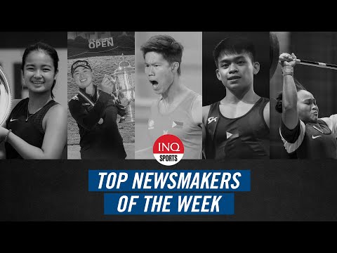 Sports Newsmakers (June 7-13): Eala, Saso, Obiena, Yulo, Ando