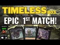 162 in mythic with necro storm  bo3 timeless gameplay mtg mtgarena mtga