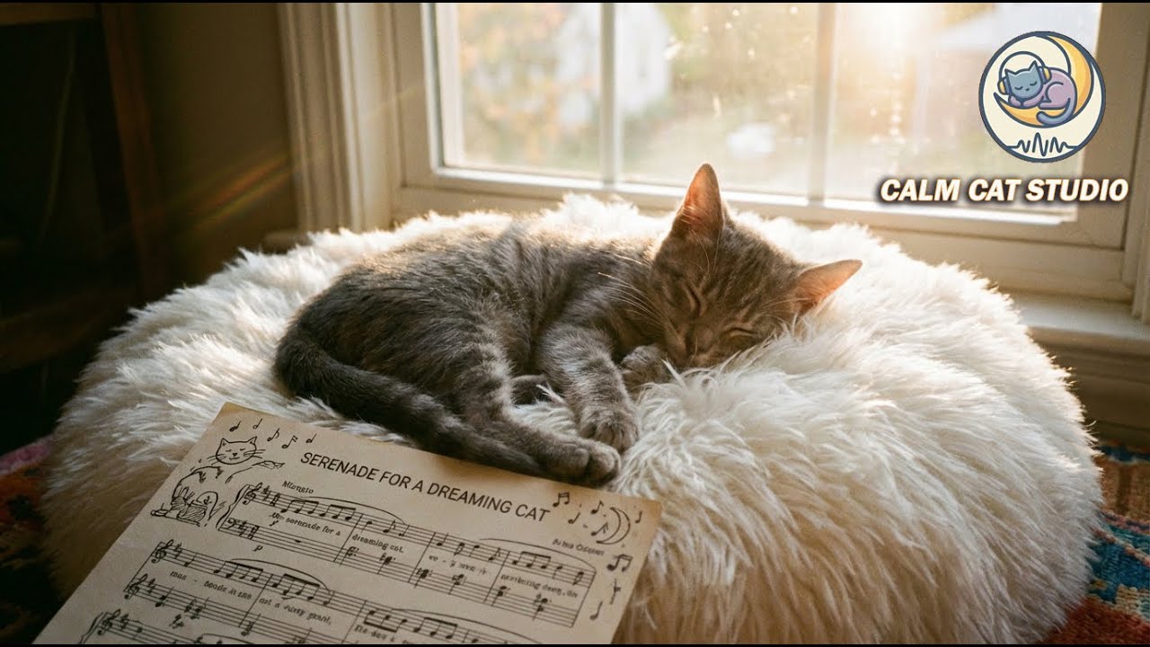 3 Hours Sleep Music for Cats 🐈 Sleep Music for Anxious Cats ♬