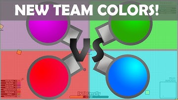 DIEP.iO NEW TEAM COLORS! | TAG MODE UPDATE! | 4 TEAMS!