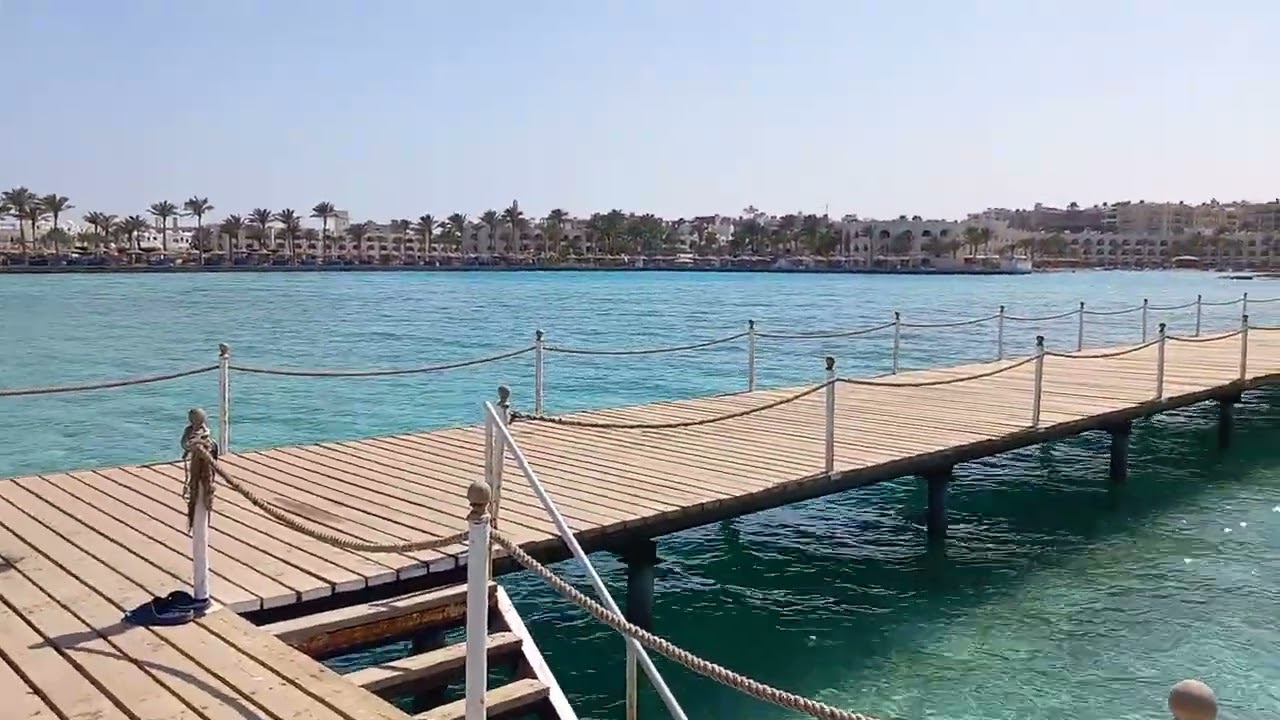 Scandic Resort Hurghada Beachside private pier