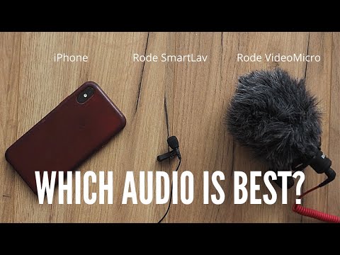 IPhone vs Rode Smartlav vs Rode Videomicro: Which is the Best Audio?