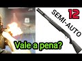 12 Semiauto: vale a pena pagar o dobro da 12 Pump? Velocidade, vantagem, desvantagem. Semiautomática