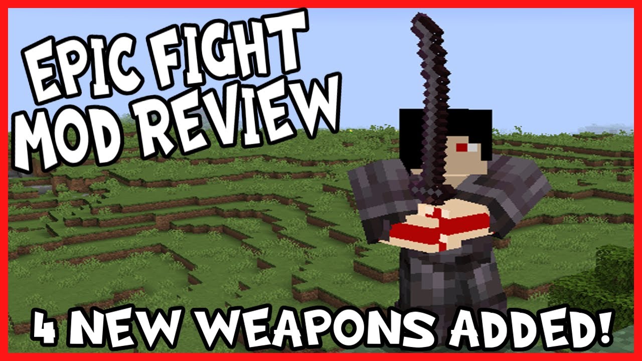 EPIC FIGHTS EPIC UPDATE 4 NEW WEAPONS ADDED! Minecraft Epic Fight Mod