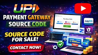 UPI Payment Gateway Without KYC Source Code 🔥 | Full Script For Sale | Start Your Own Payment  💸