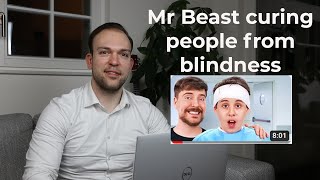 Eye Doctor reacts: MrBeast - 1,000 Blind People See For The First Time