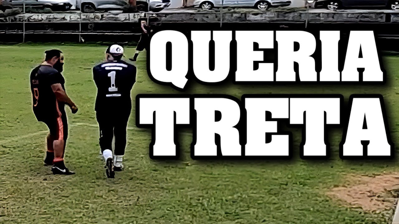 JOGO DE VÁRZEA: TEM SEMPRE ALGUÉM QUE SAI DE CASA CAÇANDO CONFUSÃO 