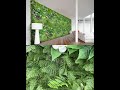 Artificial Plant Wall Decoration | Vertical Garden #walldecor