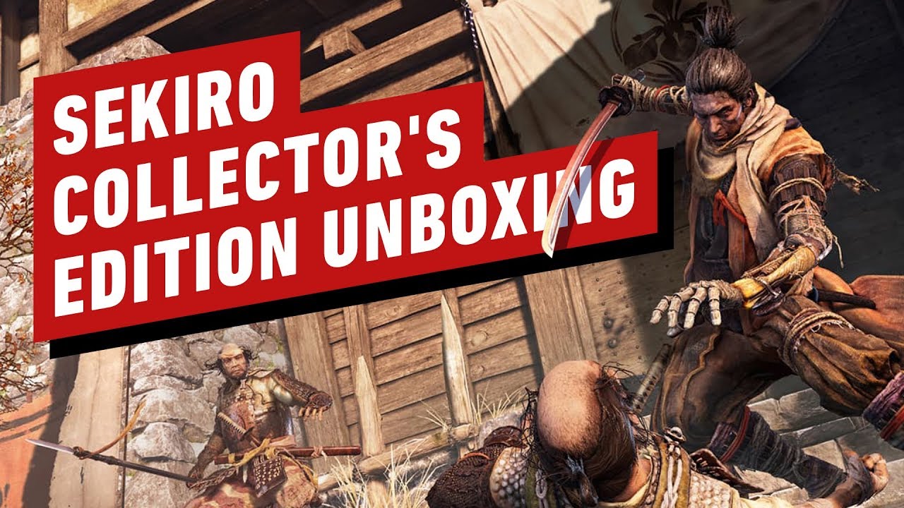 Sekiro: Shadows Die Twice Collector's Edition Unboxing - YouTube