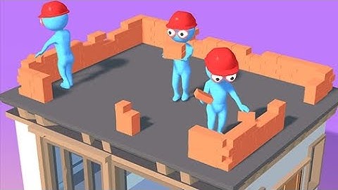 My Tiny Tower🗼Happy Worker Run😁All Levels Gameplay Android