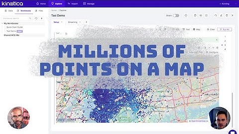 Million points on a map? Piece of 🍰