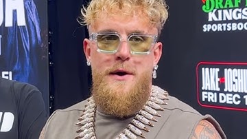 Jake Paul REACTS to Anthony Joshua SIZE DIFFERENCE after Face Off — Says He’s CHINNY & Reveals FLAWS