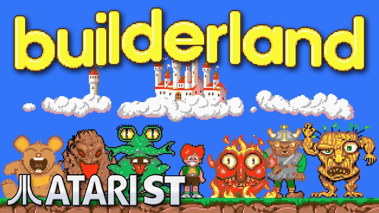 Builderland - Quick Look - Atari ST - YouTube