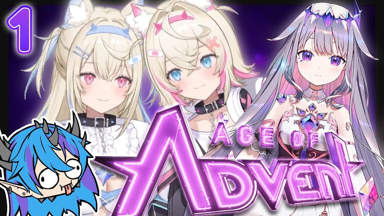 FuwaMoco and Bijou Mini Games! - Age of Advent [1]