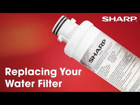How to Replace the Water Filter in Your Sharp Refrigerator