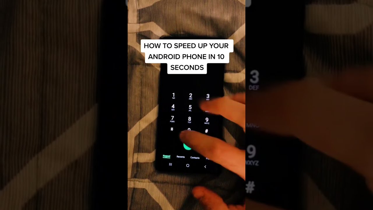 How to speed up your Android Phone in 10 seconds || #shorts #