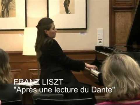 Francesca Cardone plays Liszt at Schloss Arenberg ...
