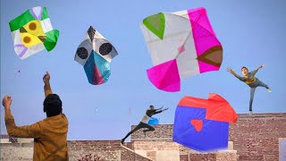20 taway Gudday pay Ganti Daal Dhi 😎-kite Fyling Cutting - kite Lover🪁