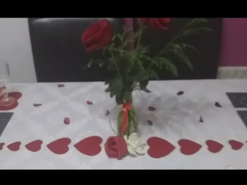 فيديو: كيفية تزيين طاولة لعيد الحب