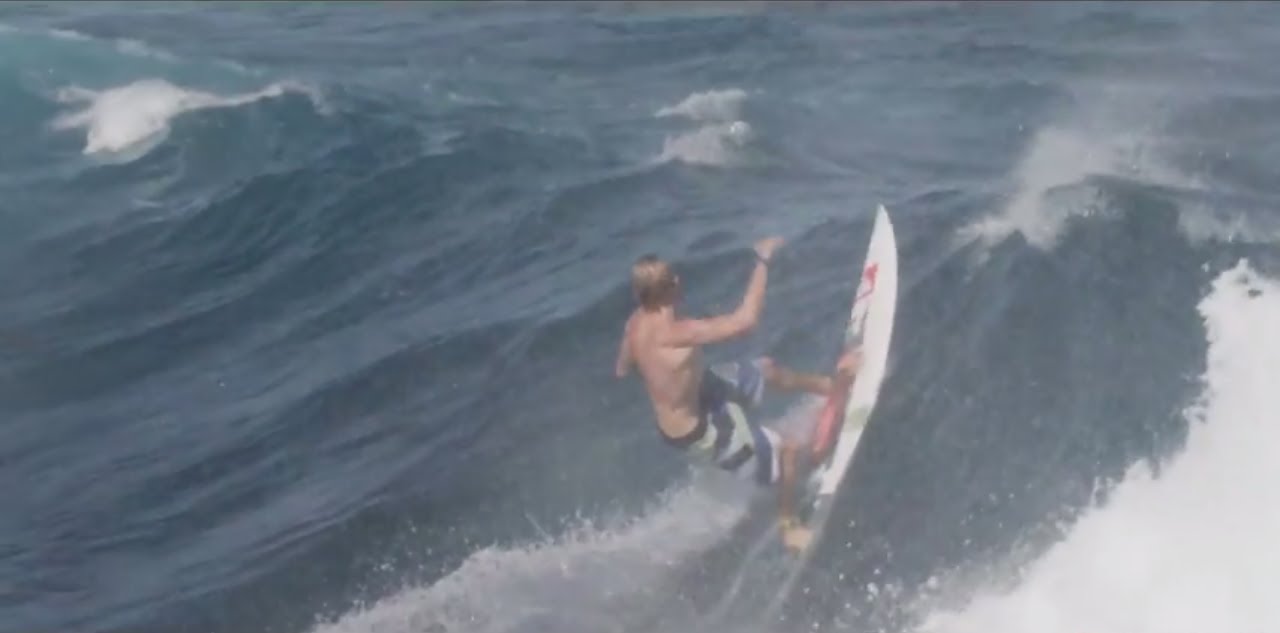 A Bird's Eye View of Matt Banting Shredding Réunion | The Watermen League, Ep. 4