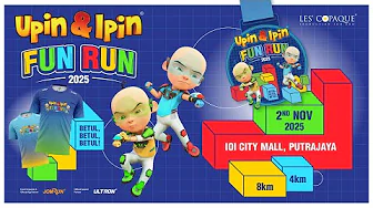 Upin & Ipin Fun Run 2025 - IOI City Mall, Putrajaya