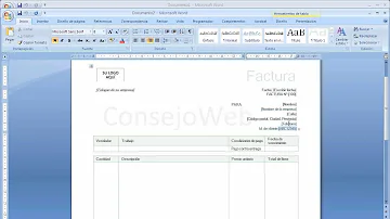 Como criar uma nota fiscal no Word?