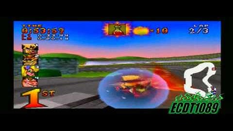 Crash Team Racing [Playthrough] Part 16: Coco Park (Trophy Race)