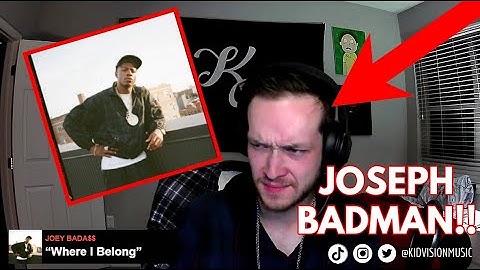 JOEY BADASS - WHERE I BELONG [REACTION]
