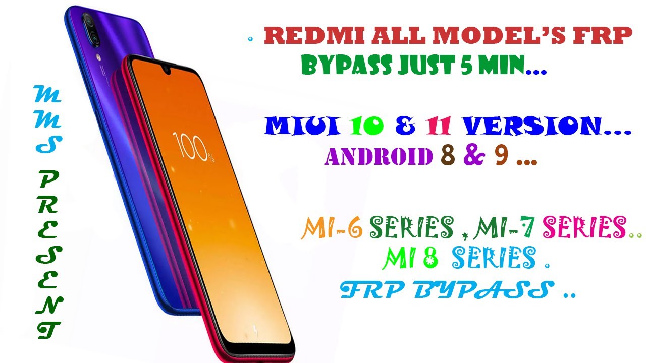 Redmi 8 Frp Miui 10