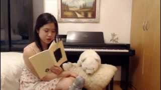 ASMR Cute Asian Girl Webcam - The Scarlet Queen Poem (English Subtitled)