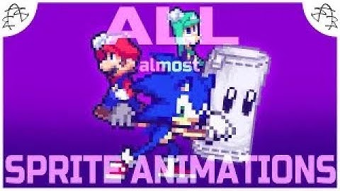 (almost) All of my sprite animations! (REUPLOAD)