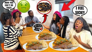 Serving My Husband BURNT FOOD To See His Reaction **The Kids Got MAD**