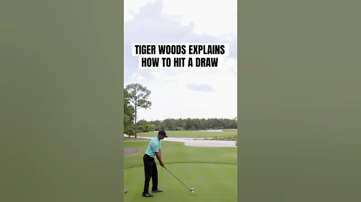 Tiger Woods teaches you how to hit a draw. 👀