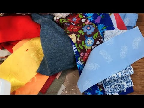 Where to use the leftover fabrics. DIY master class